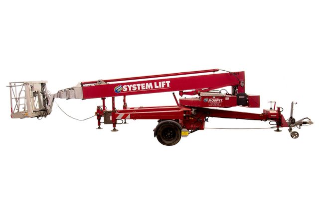 25 Meter Anhängerarbeitsbühne von Denka