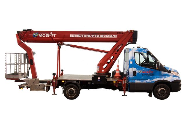 25 Meter LKW-Arbeitsbühne Ruthmann