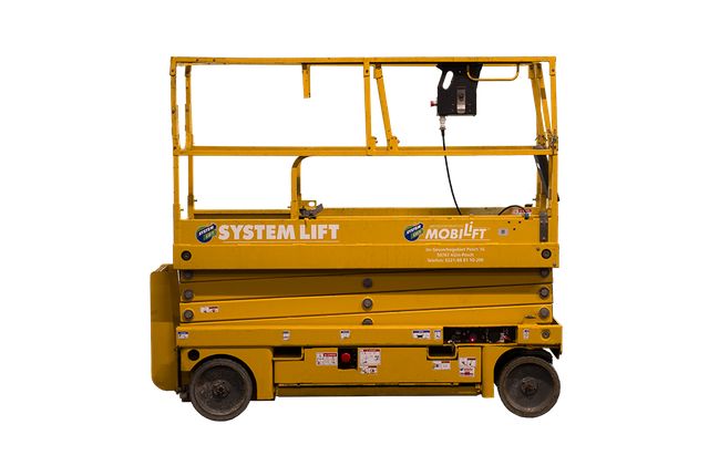 10 Meter Scheren-Arbeitsbühne