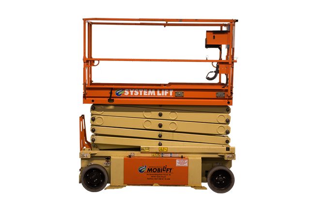 11,5 Meter Scheren-Arbeitsbühne