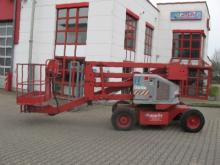 Arbeitsbühne mit kombiniertem Diesel- + Elektro-Antrieb &#9989;15,50 m Arbeitshöhe &#9989;Für Hallen und Gelände &#9989;Jetzt reservieren &#9742; 0221 - 888 110 200