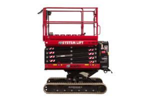 Scheren-Arbeitsbühne 10m Raupe